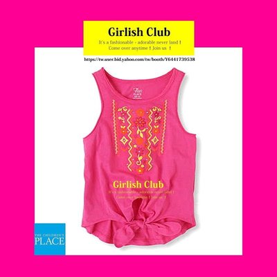 【Girlish Club】the children's place女童綁帶上衣10T(c332)gap洋裝二七一元起標