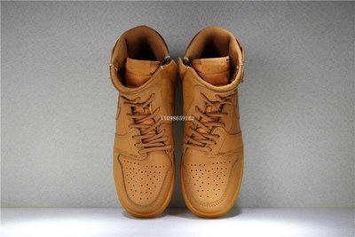 Air Jordan 1 Rebel “Wheat”拉鏈小麥 休閒運動 籃球鞋 AO1530-800 男鞋