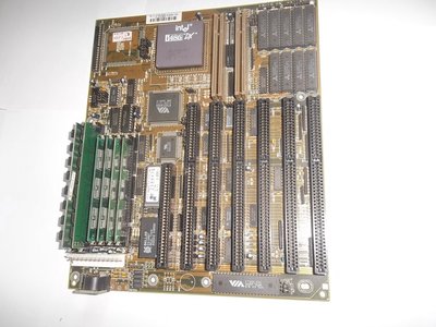 486古董CPU+主機板+EDO記憶體6支,