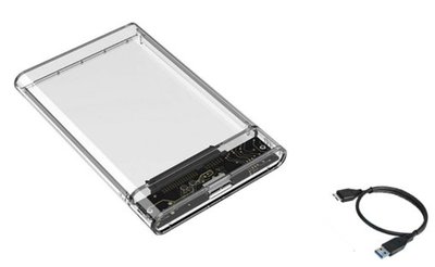 USB 3.0 透明外接硬碟盒 2.5吋 外接硬碟 行動硬碟