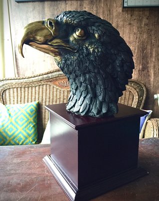 老鷹 銅雕 雕像 大老鷹 大型老鷹 立體雕像 Eagle 頭像 辦公 居家 霸氣陳列 地位象徵 展示