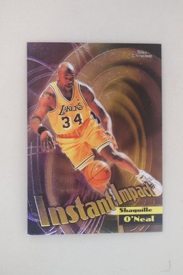 1998-99 Topps Chrome Instant Impact #I5 Shaquille O'Neal