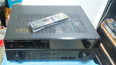 【小新的店】二手九成新Yamaha山葉雅馬哈7.2ch家庭劇院環繞擴大機器 功放RX-V773 HDMI黑膠唱機及連網控制可 220V適用 可開收據 功學社