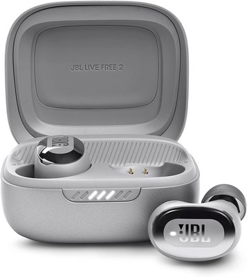 【竭力萊姆】預購 2022新發售 日本原裝 JBL LIVE FREE 2 銀色 真無線高音質藍牙耳機 降噪 IPX5