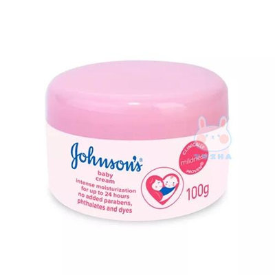 【Johnson's 嬌生】嬰兒滋潤面霜-牛奶蛋白(100g)【1264】