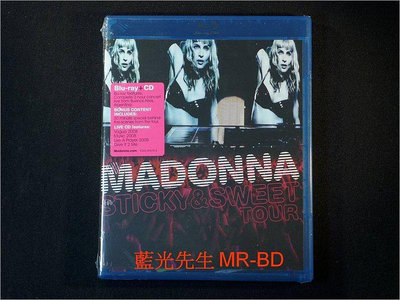 [藍光BD] - 瑪丹娜  黏蜜蜜 世界巡迴演唱會實錄 BDCD雙碟裝 Madonna Sticky