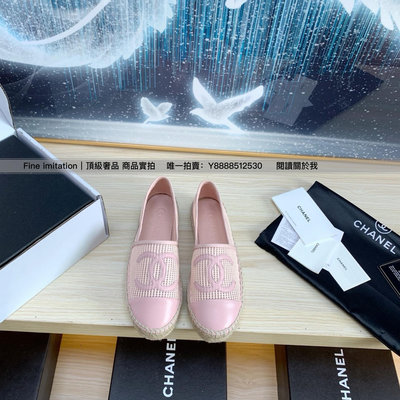 Chanel 入門款 經典款 粉色漁夫鞋 鉛筆鞋 34-40