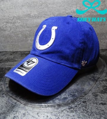 [SREY帽屋]預購＊47 Brand CLEAN UP NFL 印城小馬 經典LOGO 美國限定 棒球帽 老帽