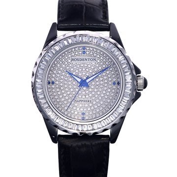 ｛FUAN}RN勞斯丹頓公司貨總代理 8806M-A 星旋陶瓷腕錶  二年保固