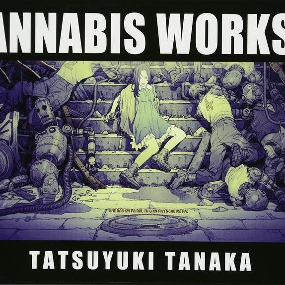 APPS STORE]日版二手田中達之作品集2 CANNABIS WORKS2 畫冊畫集設定線