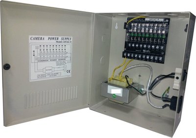 電源供應器~AC24V(24VAC) 4A 96W 電源 ~ 9 路輸出 ~ 弱電系統 配電箱 攝影機 監視系統 DVR