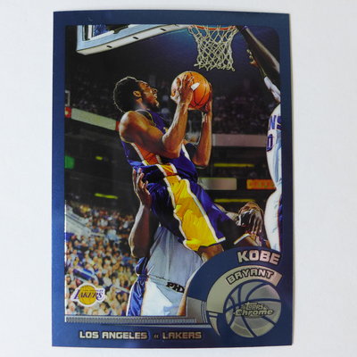 ~ Kobe Bryant ~2003年Chrome 名人堂/小飛俠/黑曼巴/柯比·布萊恩 金屬設計.NBA球員卡