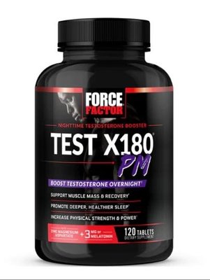 《現貨速發》🇺🇲Force Factor Test X180 Ignite PM 睡眠促睪減脂二合一  葫蘆巴提取物 120顆膠囊