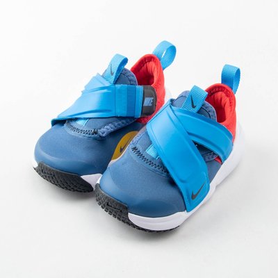 Nike Flex Advance TD 藍 紅 小童 魔鬼氈 交叉綁帶 兒童運動鞋 CZ0188402 現貨