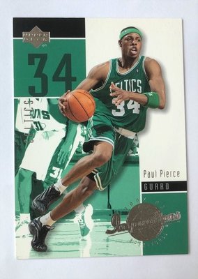 NBA 2003 Upper Deck Inspiration Paul Pierce #4 球員卡