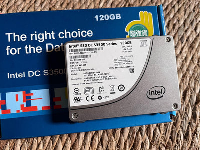 Intel DC S3500 Series 120G 120GB sata SSD 英特爾 固態硬碟 MLC