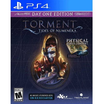 【一起玩】 PS4 異域鎮魂曲 Torment：Tides of Numenera首日版 英文美版(附特典)