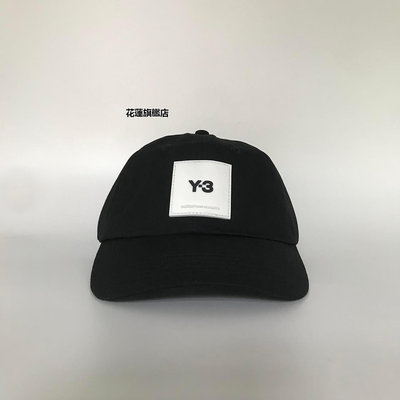 【熱賣下殺價】y3 帽子 棒球帽 運動遮陽帽 可調節時尚潮流徽章帽子