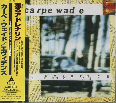 K - CARPE WADE - Evidence - 日版 - NEW