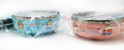 【台灣制品】304兒童不鏽鋼系列餐具(雙柄兒童碗-12公分)『CUTE嬰用品館』