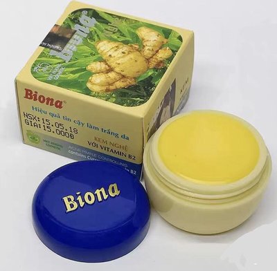 越南 Biona  nghe Kem mun trung ca 薑黃素淡痘疤薑黃素膏。3g*1盒。現貨。