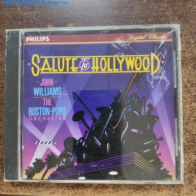 向好萊塢波士頓流行音樂致敬 約翰·威廉姆斯 無ifpi 已拆 古典CD一Yahoo壹號唱片