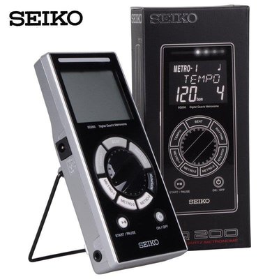 《小山烏克麗麗》SEIKO 精工 石英式數位節拍器 電子節拍器 高準度節拍器 原廠公司貨 SQ200 SQ-200