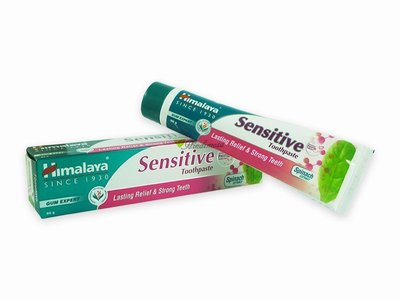 ♡印地摩沙╭♡ 印度 Himalaya喜馬拉雅 草本牙膏-敏感型 Sensitive Toothpaste 80g