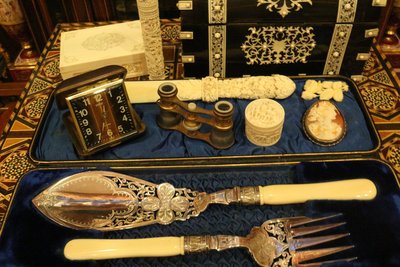 【家與收藏】稀有珍藏日本古董古典別緻CITIZEN旅行隨身精巧古董機械盒鐘/桌鐘