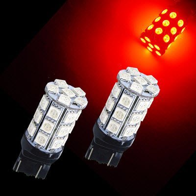 【PA LED】T20 7440 30晶 90晶體 SMD LED 紅光 尾燈 方向燈 倒車燈 尺寸小 晶片多
