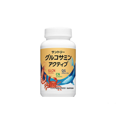 日本三得利 固力伸180錠裝 葡萄糖胺+鯊魚軟骨SUNTORY 防偽標籤 最新效期