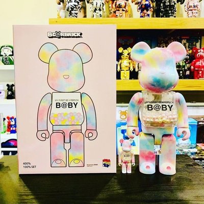 Image.台中逢甲店BE@RBRICK BEARBRICK 400%100% 2021澳門展限定炫彩