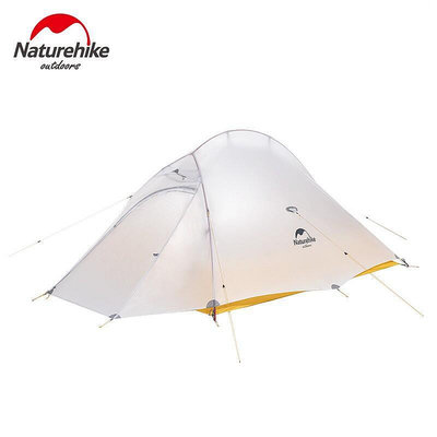 NatureHike NH 挪客戶外雙人野營帳篷 10D雲尚2人超輕帳篷 戶外營野營徒步防雨抗風