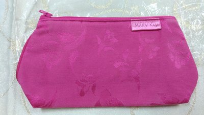 MARY KAY 桃紅色化妝包 筆袋