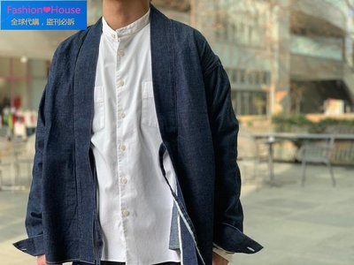 Fashion❤House』VISVIM SS LHAMO SHIRT ONE WASH 日式和服襯衫丹寧