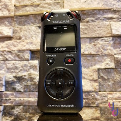現貨免運 公司貨 Tascam Dr 05X 專業型 錄音筆 攜帶型 數位錄音機 收音 相機 會議 直播 麥克風