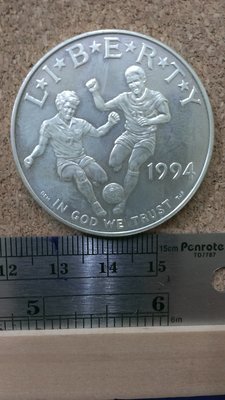 E28--1994年 美國世界杯 一元銀幣