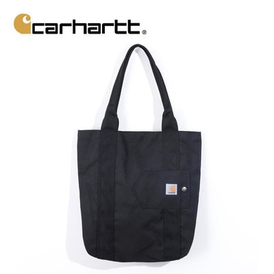 【Japan潮牌館】潮牌carhartt單肩包牛津布工裝風卡哈特托特包男女購物袋手提包