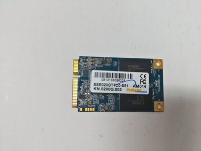 電腦雜貨店→ 20gb固態硬碟 sse020gttc0-s51 二手良品  $150