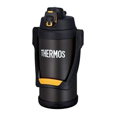 THERMOS FFV-2001 BKOR 熱水瓶 水瓶 真空隔熱運動水壺 2.0L 黑橙 FFV-