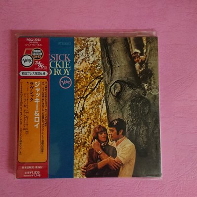 Jackie And Roy Lovesick 日本版 CD 爵士人聲 S4 POCJ-2763