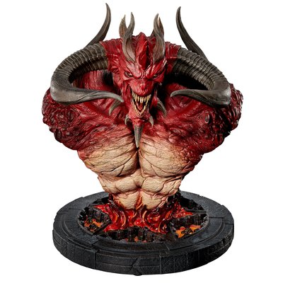 【丹】BZUS_Diablo Lord of Terror 10 Bust 暗黑破壞神 迪亞布羅 雕像 公仔 模型