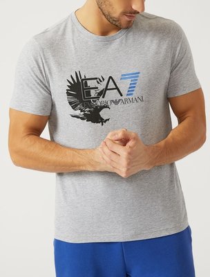 【EA男生館】【EA7 EMPORIO ARMANI LOGO印圖短袖T恤】【EA001C1】(M)