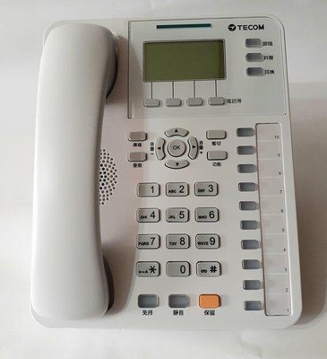 TECOM IP 網路電話 IP-3022E 網路話機 顯示型 IP-KTS SD DX 東訊