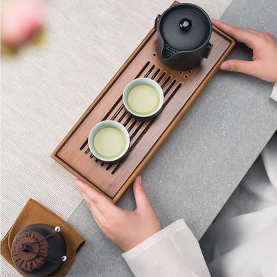 鳳月旅行茶具組套裝一壺兩杯可擕式黑陶旅行茶具套裝小型功夫茶具客製化刻字定制LOGO