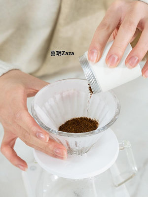 新品泰摩 水晶冰瞳v60濾杯 加厚光學玻璃手沖咖啡過濾器 家用咖啡壺