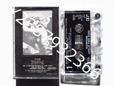蝎子樂隊 SCORPIONS LOVE AT FIRST S2598【懷舊經典】卡帶 CD 黑膠
