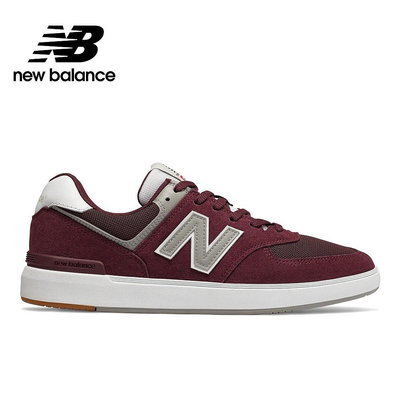【New Balance】 NB  復古運動鞋_中性_酒紅_AM574MRR-D楦 574