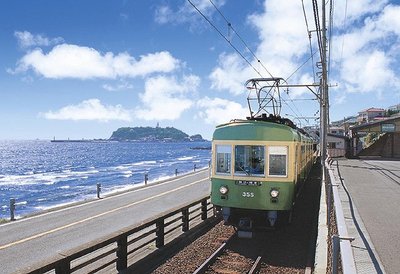 26-230 300片日本進口拼圖 風景 日本 神奈川 江之島電車 灌籃高手場景