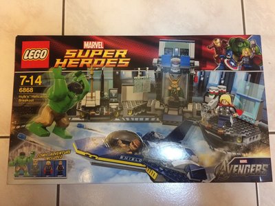 樂高 LEGO Avengers SUPER HEROS Hulk 6868 超級英雄 浩克